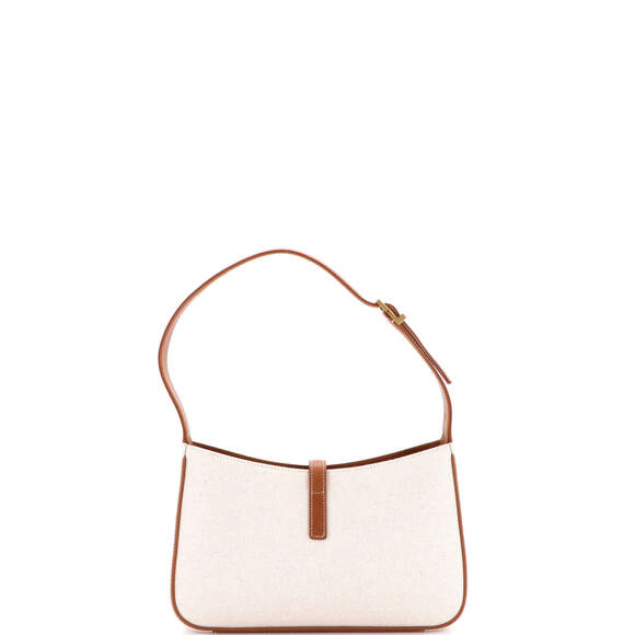Saint Laurent Small Le 5 a 7 Hobo Canvas - Picture 3 of 7